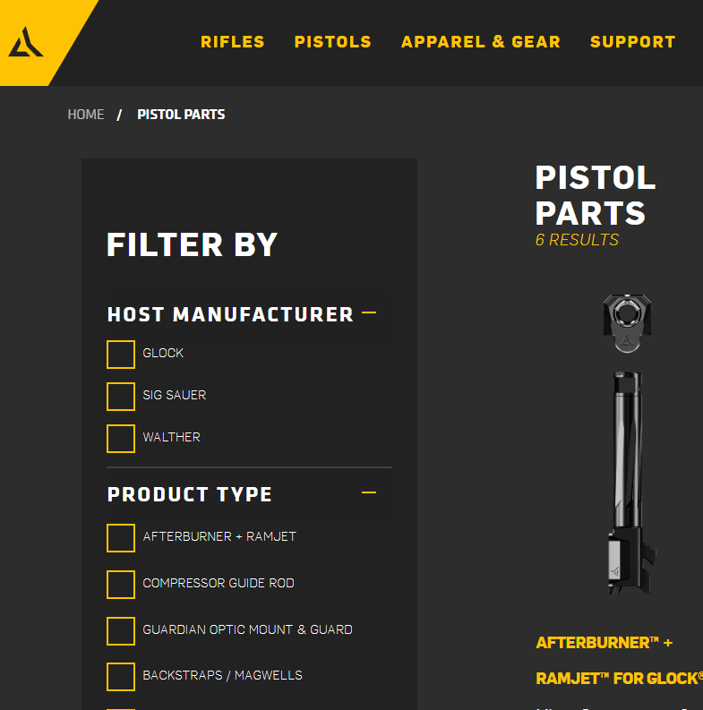 Radian Weapons about to launch Walther Firearms AFTERBURNER + RAMJET combo kits?